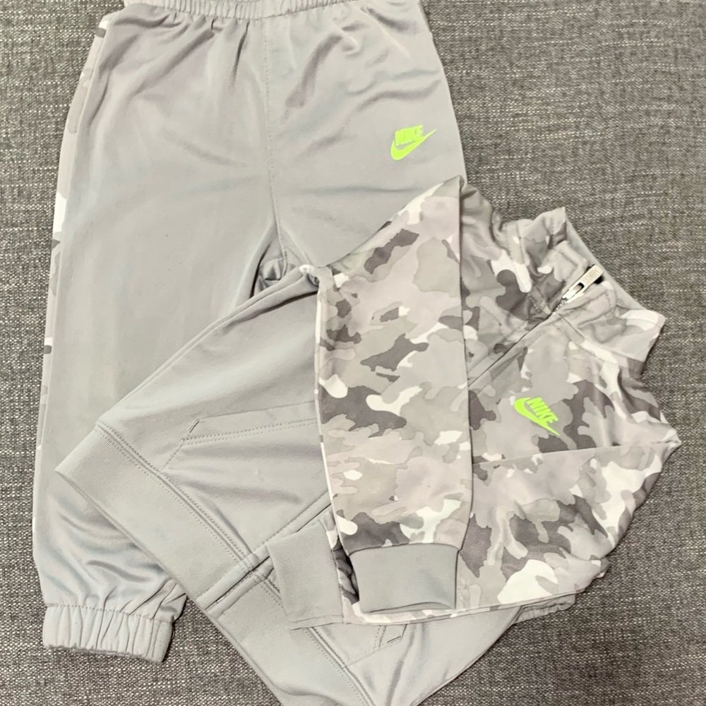 Grey Camo Nike Baby Track Suit 18 Months